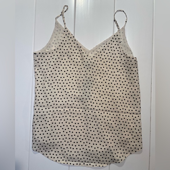 Express Polka Dot V-Neck Downtown Cami, Size XS, New with Tags - Picture 7 of 10